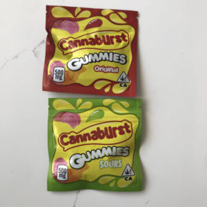 CANNABURST Original & Sour Infused Gummies 500mg
