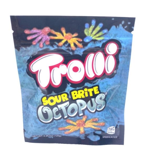 Buy Trolli Gummies – Sour Octopus 600mg (THC)